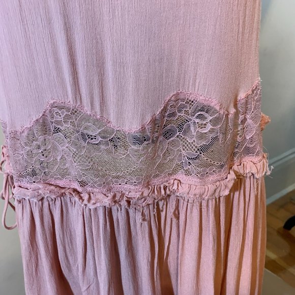 Free People Intimately Tea For Two Slip Dress Boho - Picture 6 of 10